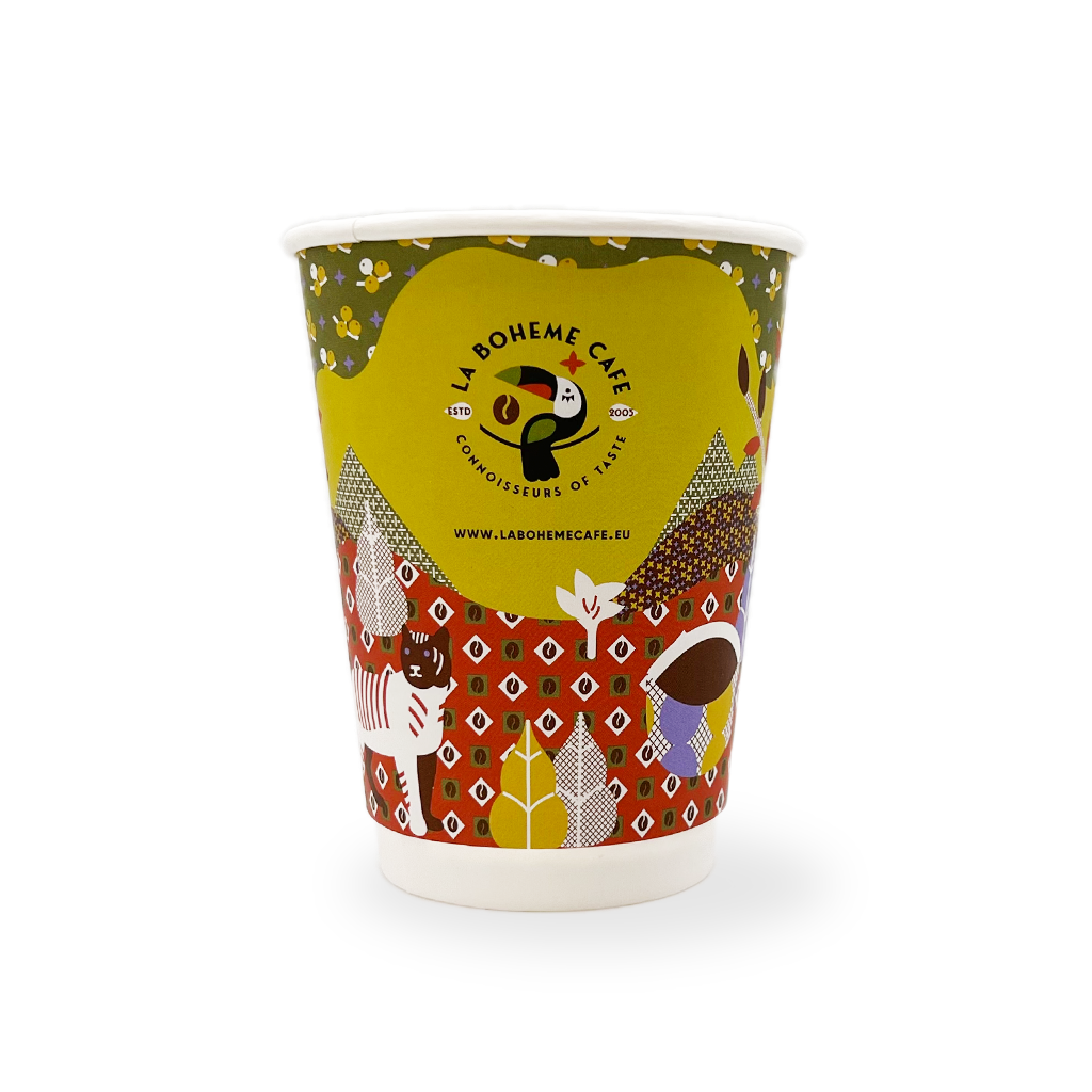 Double Wall Latte Cup 12 oz color