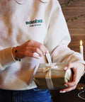 Unisex Béžová mikina La Bohème Café