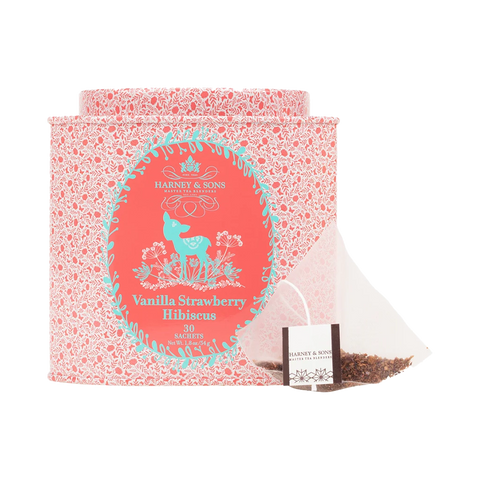 Vanilla Strawberry Hibiscus Čaj 30 ks