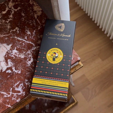 Steiner & Kovarik x  La Bohème Café Beans in dark chocolate