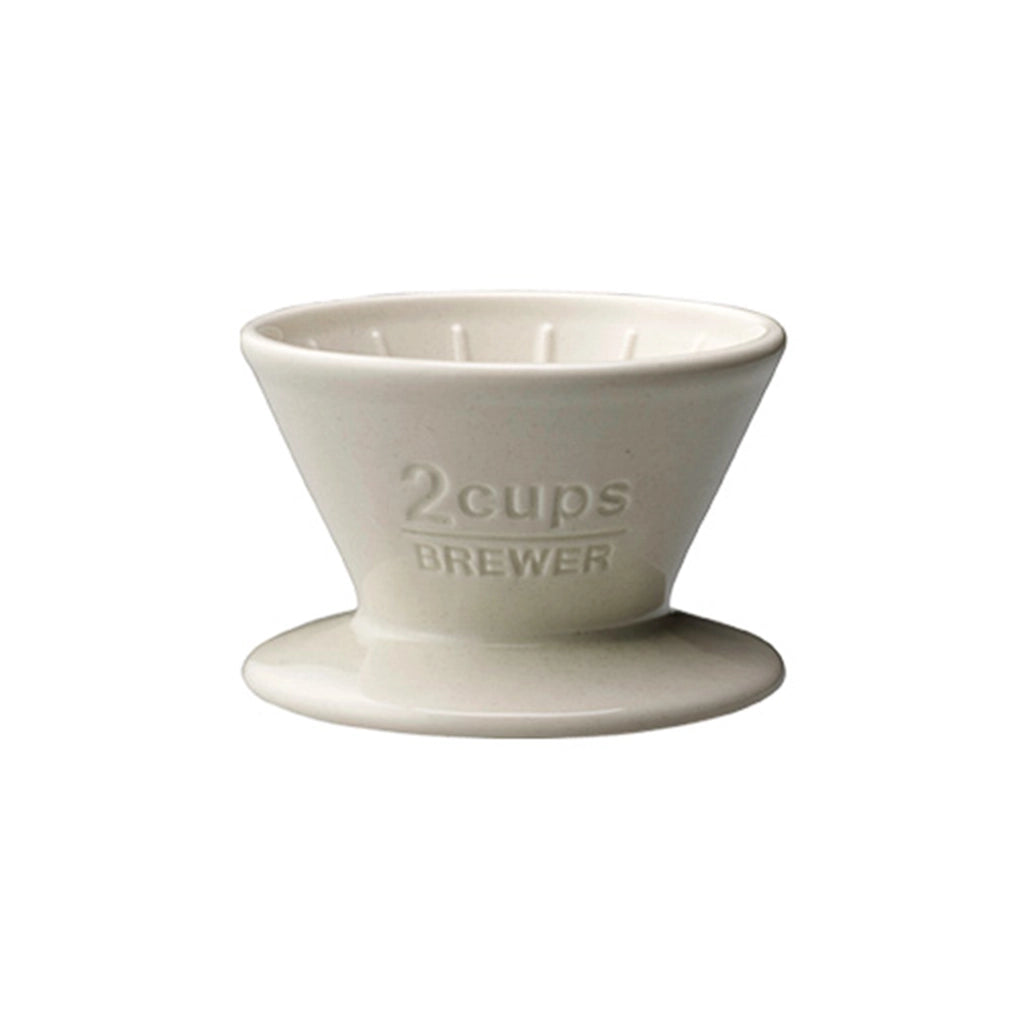 SCS dripper 2 cups porcelain gray