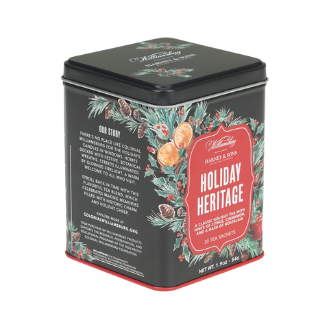Black Tea Williamsburg Holiday Heritage 20 pcs