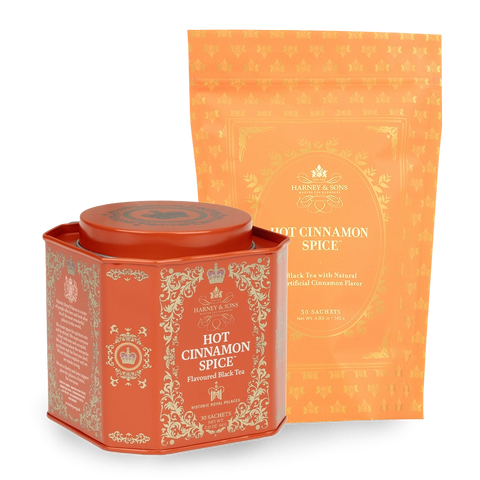 Hot Cinnamon Spice Tea Set 80 pcs