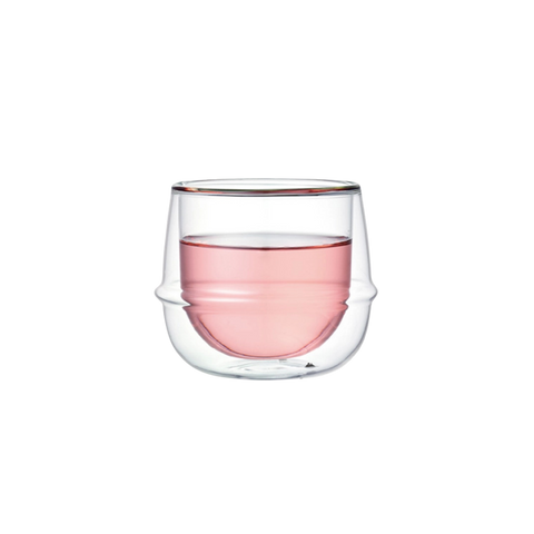 Kinto KRONOS double-walled wine glass 250 ml