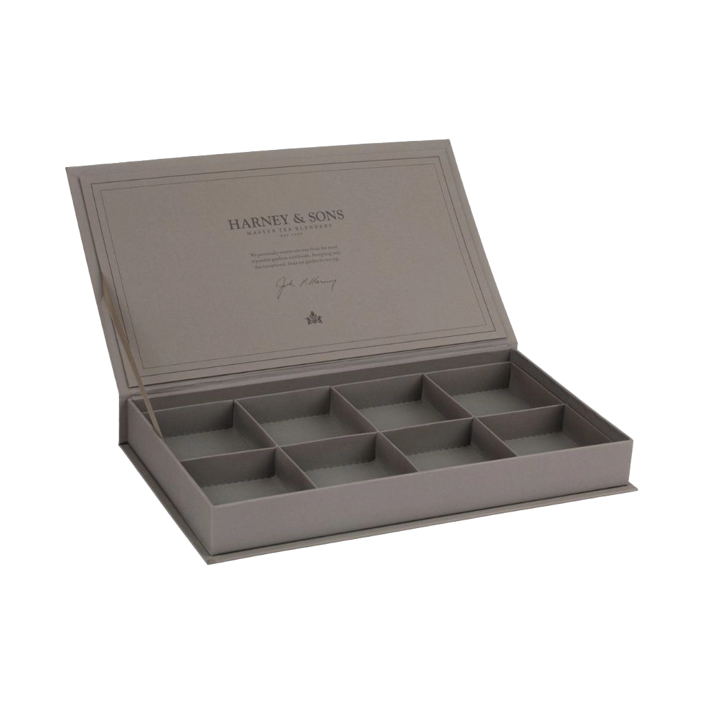 Lněná dárková kazeta Harney & Sons, 8 slotu