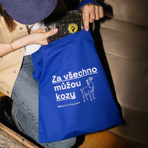 Limitovaná Edice Taška Za všechno můžou kozy