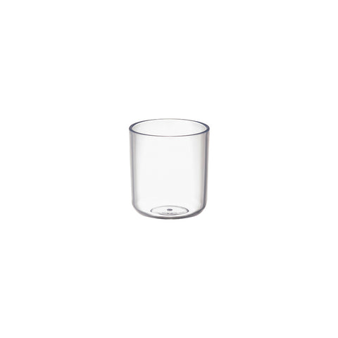 BONBO šálek s brčkem 200 ml modrošedá
