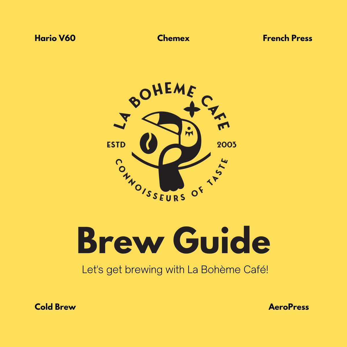 Ghid de bere de La Boheme Cafe