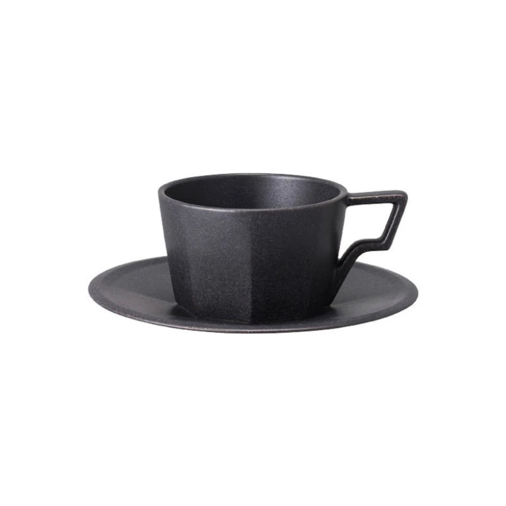 OCT šálek s podšálkem 300 ml černý - La Boheme Cafe - Pražírna výběrové kávy  Edit alt text