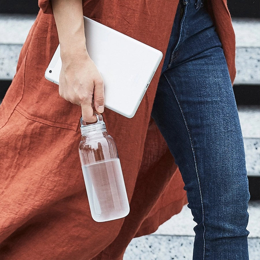 WATER BOTTLE láhev na vodu 300 ml čirá - La Boheme Cafe